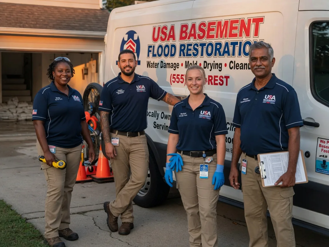 Basement Flood Cleanup company in Crucible, PA