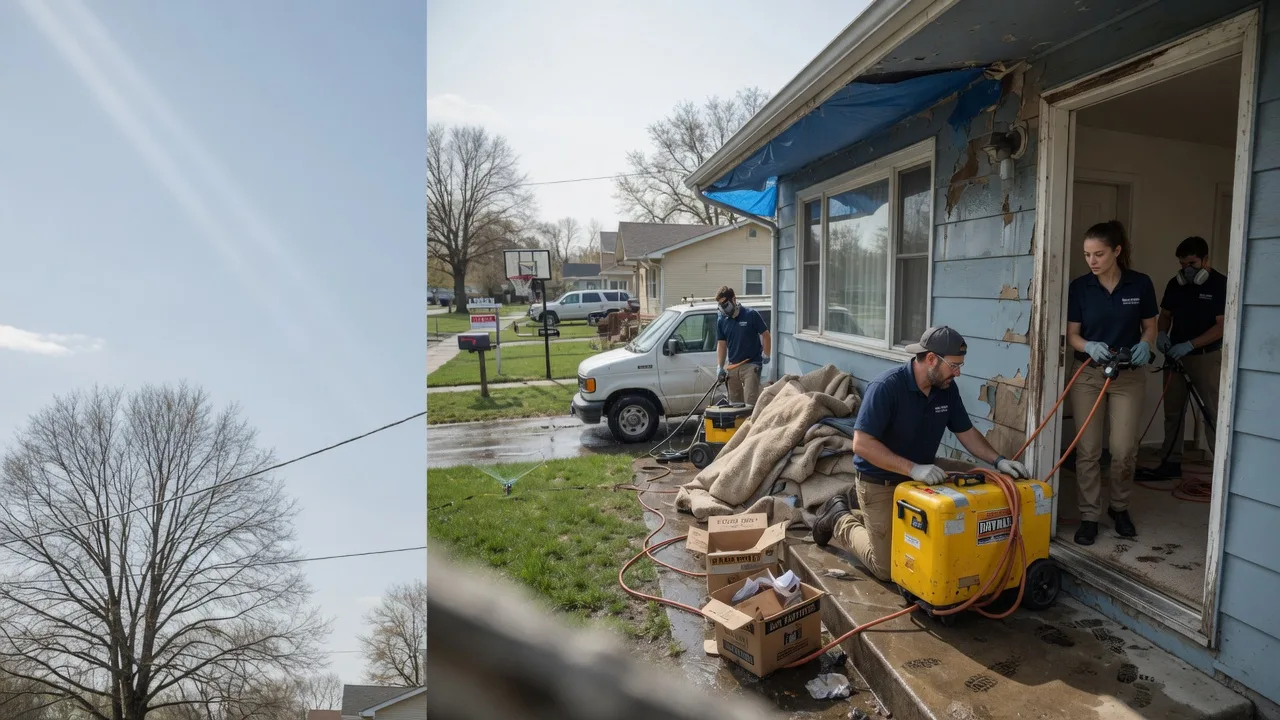 Basement Flood Cleanup in Crucible, PA near me